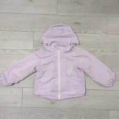 3can4on キッズ ジャケット 120cm パープル 花柄