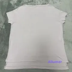 Allumer レディースボートネック半袖Tシャツ Lサイズのサムネイル