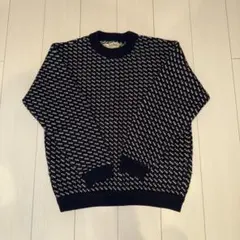 極美品　エルエルビーン　80s バーズアイ　セーター