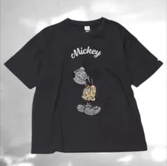 B'z ×ディズニーコラボ 30周年記念 ミッキー ドナルドプリントTシャツ