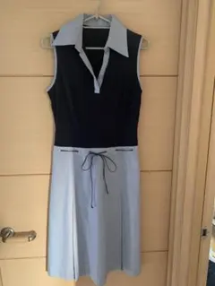 JAN-MELL ワンピース 38サイズ 美品 バイカラー 綿100%