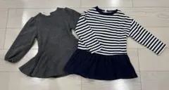 ワンピース チュニック 2枚セット まとめ 100cm 110cm