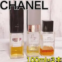 c3661 CHANEL シャネル　クリスタル　EDT 100ml まとめ