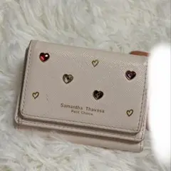 Samantha Thavasa ハートストーン ミニ財布 ピンク