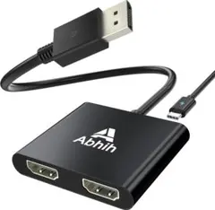 DisplayPort to デュアルHDMI 分配器 【4K@60Hz対応2つのサムネイル