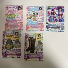 アイカツカード　島崎遥香　4点セット