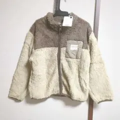 [新品]ペアマノン/子供服、男の子服 130cmボアジャンパー、ブルゾンのサムネイル