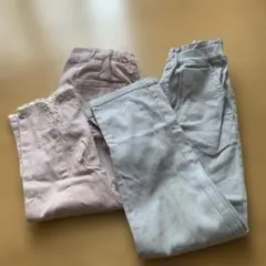 après les cours ボトムス 2色セット 130