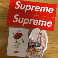 supreme ステッカー　ポピー　種　POPPY