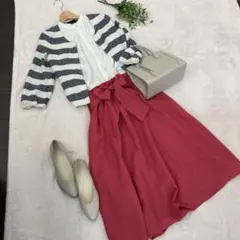 オフィスカジュアル セットアップ スカート コーデ売り ３点セット M