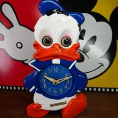 Disney Time ドナルドダック 目覚まし時計FD379L - メルカリ
