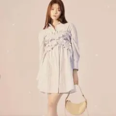 24SS スナイデル ビスチェセット シャツチュニック シャツワンピース