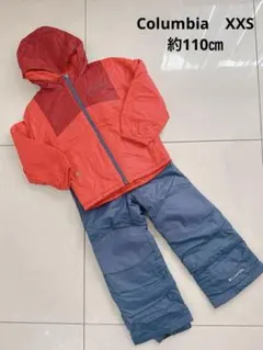 週末お値下げ美品Columbia ジュニアスキーウェア子ども用XXS 約110㎝
