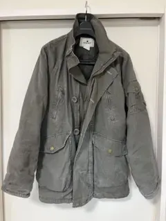 WOOLRICH ミリタリージャケット オリーブ Lサイズ　メンズのサムネイル