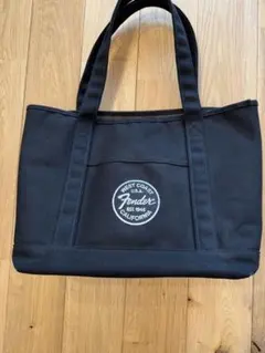 Fender ブラック トートバッグ