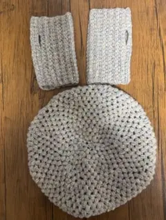 手袋と帽子のセット ハンドメイド