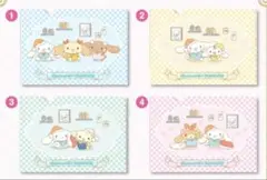 くら寿司×シナモロール/クリアファイル 4枚セット