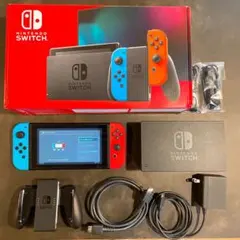 Nintendo Switch 本体 ネオンブルー/ネオンレッド（付属品完備）