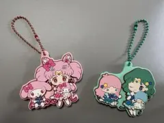 セーラームーン×サンリオコラボ ラバーマスコット3つまとめて - メルカリ