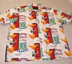 マークゴンザレス (What it isNt) 半袖シャツ　XL 総柄