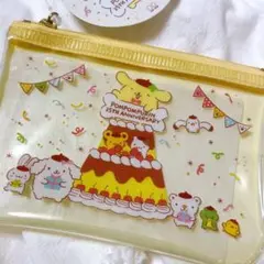 ポムポムプリン25周年アニバーサリークリアポーチ