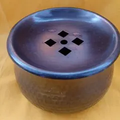 ☆ 玉川堂【鎚起銅器▪建水】 ～新品未使用～ ☆ 玉川堂【鎚起銅器▫建水】 ～新品未使用～