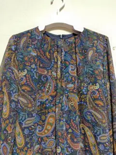 【アマカ】ペイズリーワンピース