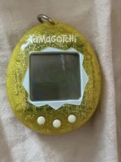 たまごっち 初代 クリアイエロー スケルトン 電池付 レトロ 1996