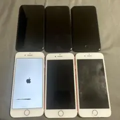 iPhone 7 ブラック・ローズゴールド セット