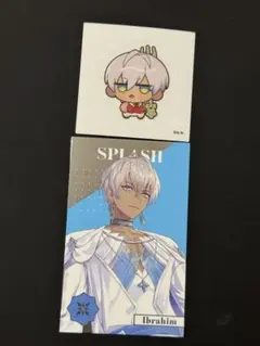 イブラヒム　ステッカー　メタルカード