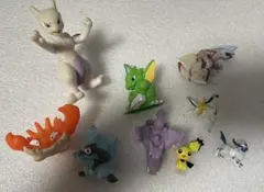 ポケモンキッズやガチャなど9個 ミュウツー2005 当時物 ソフビ