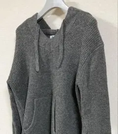 BEAMS フーディーニット S 100%ウール