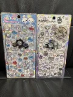 あわわちゃん＆しろくろドロップ　ジュエルプチドロップ＆プチドロップステッカー♡