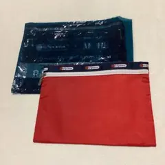 MORE2021年9月号付録LeSportsacトリコロールポーチ