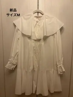 新品　アプワイザーリッシェ　フリル付き長袖ワンピース