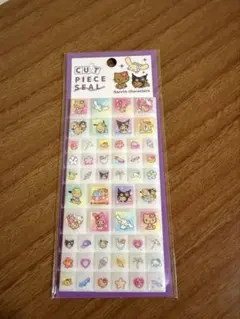 【新品未使用】タイルシール　カットピースシール　キティ　サンリオキャラクターズ