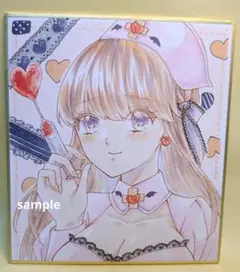 オリジナルイラスト　原画　一点物　女の子