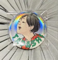 ハイキュー!!ジャンプGIGA 東京遠征2013夏メタリック缶バッジ【山口忠】