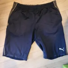 PUMA ハーフパンツ ネイビー L