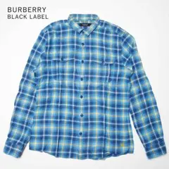 BURBERRY BLACK LABEL 長袖シャツ サイズ2
