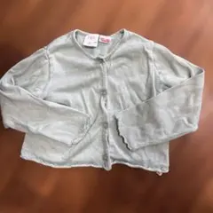 ZARA カーディガン 5-6歳 ライトグリーン