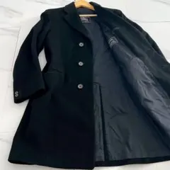 高級　BURBERRY バーバリー　チェスターコート ホースロゴ　ブラックのサムネイル