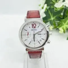 稼動　SEIKO セイコー ルキア SSVS017 ソーラー　クロノグラフ