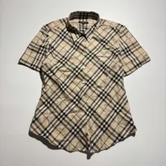 BURBERRY LONDON ノバチェック 半袖シャツ - メルカリ