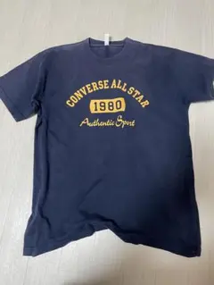 コンバース　ネイビーTシャツ　オールスター