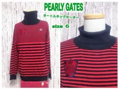 PEARLY GATES タートルネックセーター パーリーゲイツ セーター