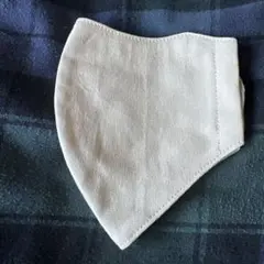 【新品】ベージュ コットン 立体型マスク