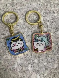 ちいかわご当地キーホルダー　伊達政宗 温泉