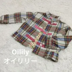Oilily オイリリー 104 チェック柄ジャケット　ブルゾン　アウター　秋服