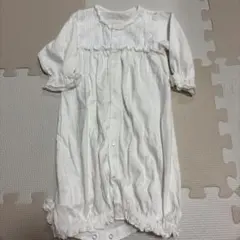 familiar ホワイトロンパース　60サイズ